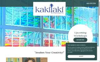 Kakilaki Studio Arts website