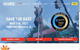 Artisphere website