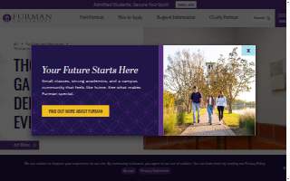 Furman University Thompson Gallery website