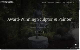 The Pate Studio and Gallery website