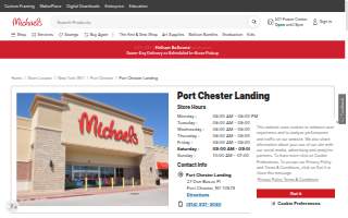 Michaels of Port Chester website