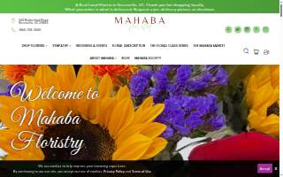 Mahaba Floristry website