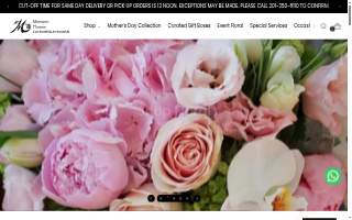 Monsoon Flowers website