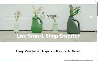 Purpose & Planet website