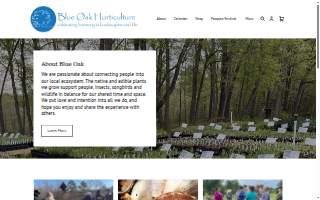 Blue Oak Horticulture website
