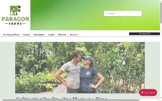 Paragon Farms Plant Nursery website