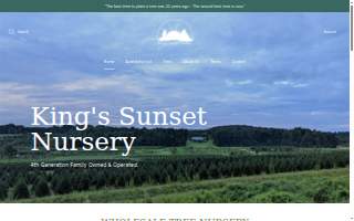 King's Sunset Nursery website
