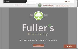 Fullers Retail and Wholesale Nursery website