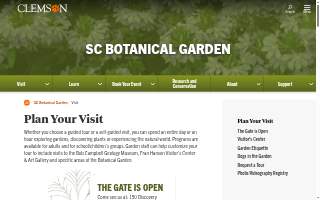Fran Hanson Visitor's Center website