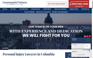 Cavanaugh & Thickens, LLC of Columbia website