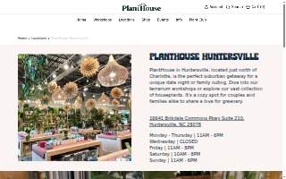 PlantHouse website
