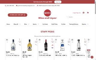 Save Dollar Wine & Liquor website