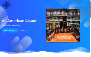 All American Liquor website