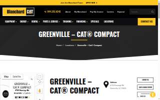 Blanchard Machinery Compact - Greenville website