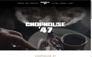 Chophouse '47 website