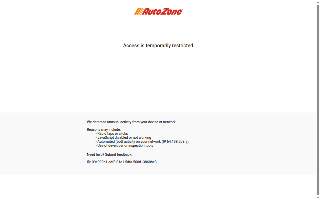 AutoZone Auto Parts of Mauldin website