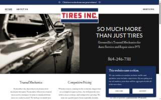 Tires Inc. of Berea website