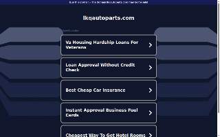 Lkq auto parts website