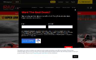 RAW Wheels & Tires website