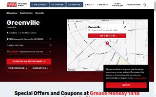 Grease Monkey of Greenville website