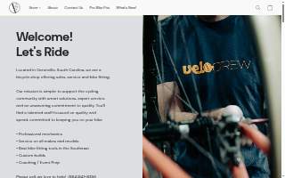 Velo Valets website