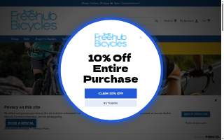 Freehub Bicycles of Greenville website