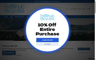 Freehub Bicycles of Travelers Rest website