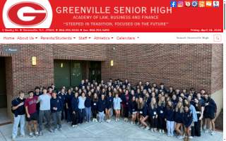 Greenville Senior High School website
