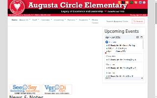 Augusta Circle Elementary School website