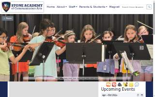Stone Academy website