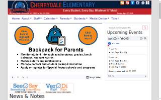 Cherrydale Elementary School website