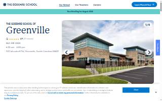 The Goddard School of Greenville website