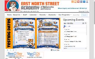 East North Street Academy website