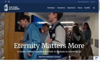 Bob Jones Academy website