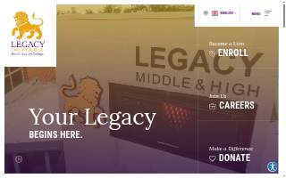 Legacy Early College website