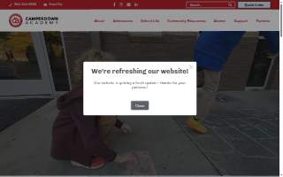 Camperdown Academy website