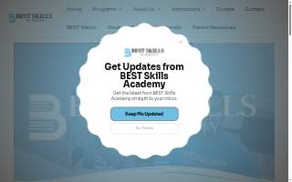 BEST Skills Academy website