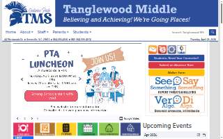 Tanglewood Middle School website