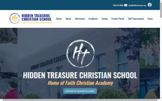 Hidden Treasure Christian School website
