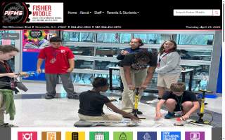 Dr. Phinnize J. Fisher Middle School website