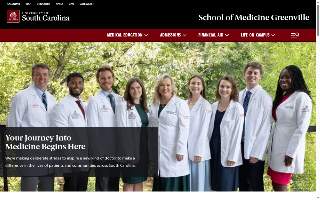 USC School of Medicine Greenville website