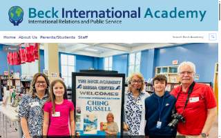 Beck International Academy website