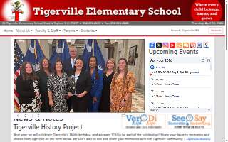Tigerville Elementary School website