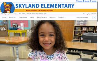 Skyland Elementary School website