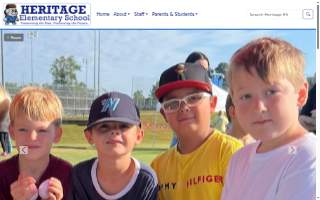 Heritage Elementary School website