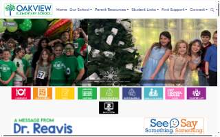 Oakview Elementary School website