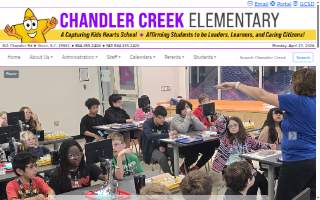Chandler Creek Elementary School website
