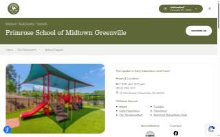 Primrose School of Midtown Greenville website