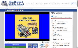 Northwood Middle School website