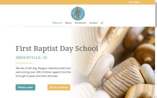 First Baptist Day School, Greenville SC website